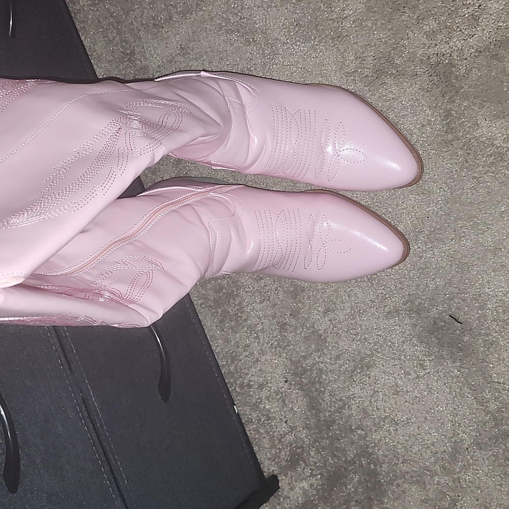 Pink Cowgirl Boots